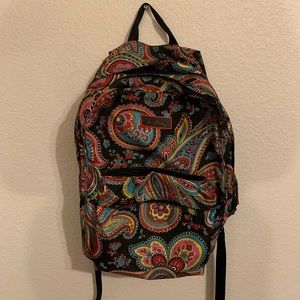 Multi color Vera Bradley backpack